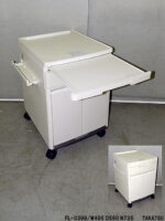 アイボリー色樹脂製枕頭台