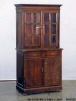 茶色セミクラシック調木製書棚