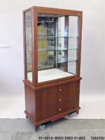茶色木目仕上コレクションケース
